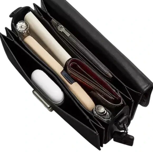 Coach Rogue Top Handle With Tea Rose Glovetanned Leather/Matte Black/Black NWT - Picture 4 of 16